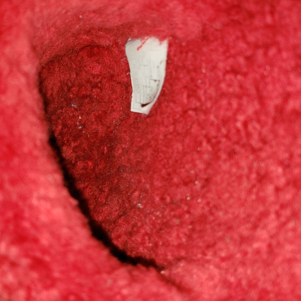 UGG Fluffita red real shearling sandals slippers - Picture 6 of 9